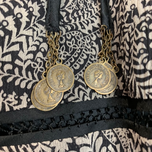 Guess by Marciano Kionna Deep V-Neck Silk Dress - Picture 8 of 8